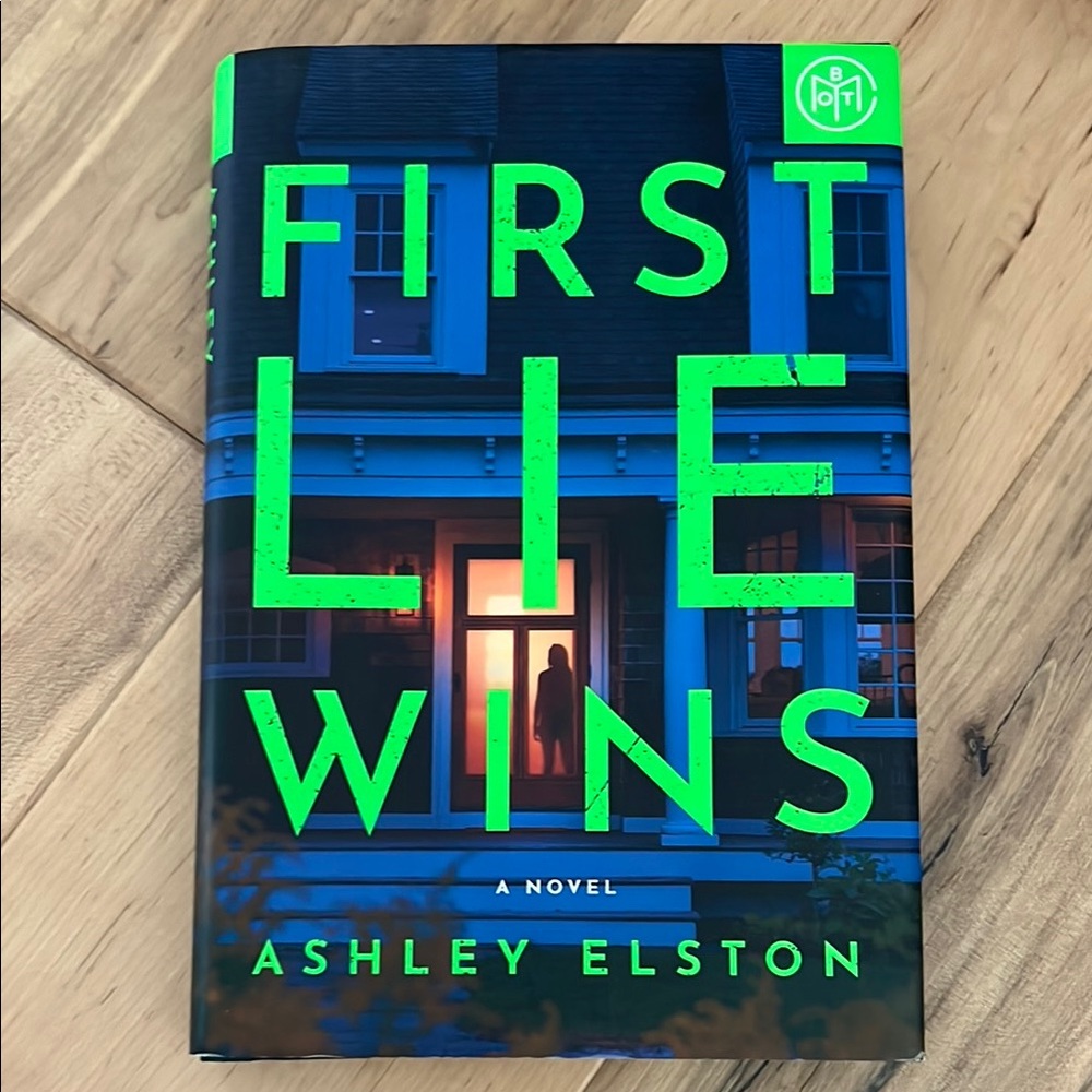 First Lie Wins Hardcover Book
